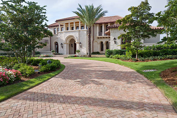 Cobblestone Driveway Pavers in The Homesteads, TX